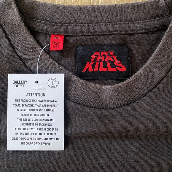 Gallery Dept ART THAT KILLS Skeleton Beach Tee M - Picture 3 of 7